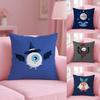 Cute Animal Cushion Cover Plush Fabric Soft Double-Sided Printed Invisible Zipper Sofa Pillow Case Home Decor