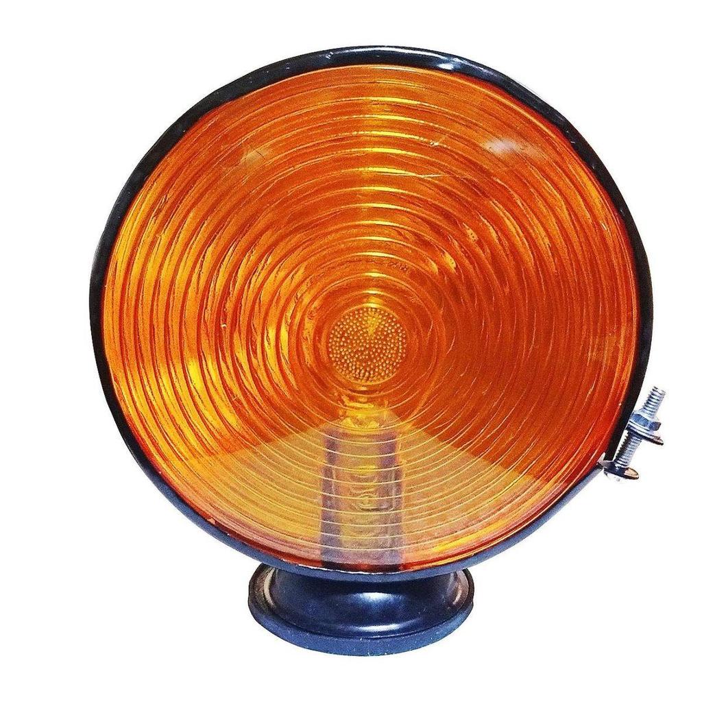 Tractor Tail Light Set | Red & Amber 12V Hazard Warning Lamp | Parking & Turn Signal Lights | Suitable for John Deere & Massey Ferguson | Set of 2