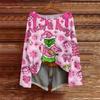 Long Sleeve Shirts For Women Printed Tees Blouses Casual Plus Size Basic Tops Pullover