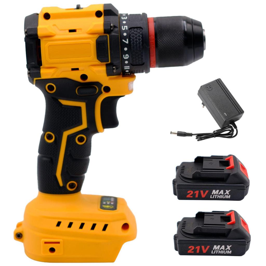 Lithium Battery Hand Drill: Multi-Speed Electric Screwdriver with LED Display & Strong Power 2026.