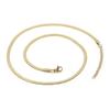 Trendy Minimalist Stainless Steel Snake Chain Necklace & Bracelet Set