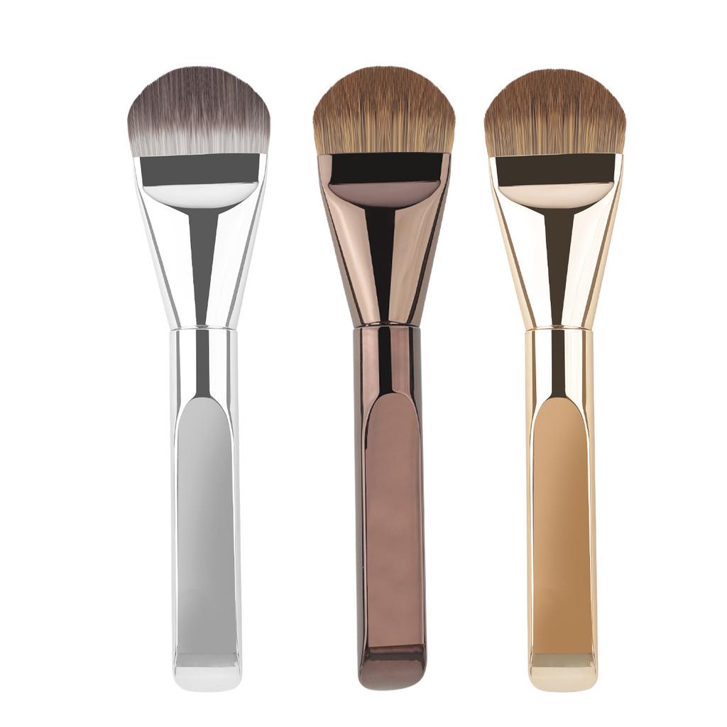 1PCS Ultra Thin Foundation Brush Synthetic Bristles Precision Application for Liquid Cream Streak-free All Skin Types Tools