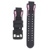 Kinder Smartwatch Armband Wasserdicht Hautfreundliches Silikon Smartwatch Ersatzarmband mit Edelstahlschnalle Rosé