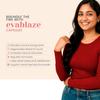 Evablaze Capsule Vitality Balance Donna Per Energia Supporto Umore Benessere Ormonale Quotidiano Confezione da 60 Capsule Una