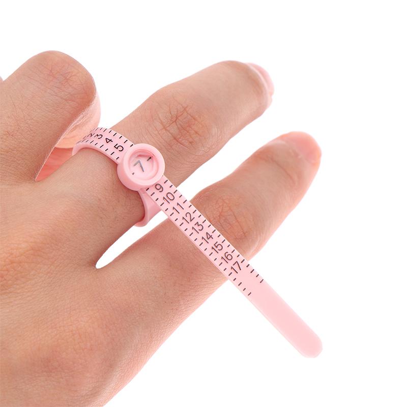 Ring With Magnifying Glass, Measuring With Ring, Soft Ruler, Plastic Size Circle, Size Filter, Durable