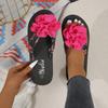 Fashion 2025 Brand Ladies Shoes Pinch Toe Women's Slippers Fashion Floral Daily Summer New Plus Size Light Best Seller Flat Slippers