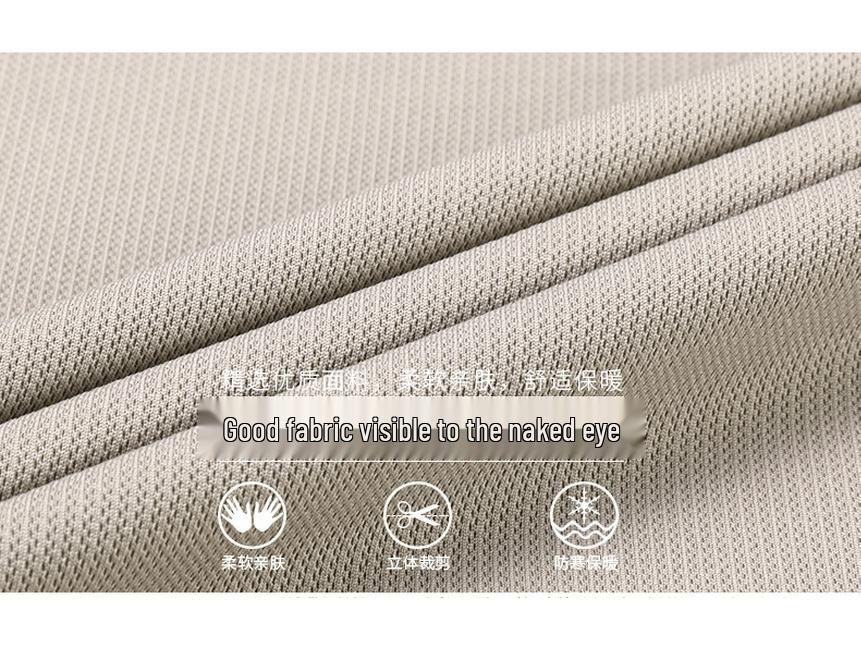 Herren Fleecegefüttertes Warmes Rundhals-Sweatshirt - Herbst/Winter Mode Langarm-Oberteil