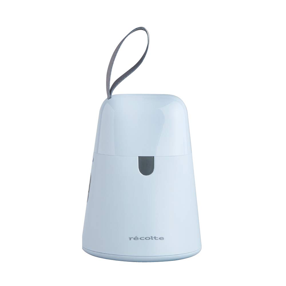 recolte Kedamatori Lint Remover, Lightweight, USB Rechargeable, Compact, Suitable for Clothes, Pale Blue, RKR-1(BL)