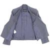 GIORGIO ARMANI In good condition, linen 6B double-breasted jacket for women, blue-gray, size 36, 3SHGG0YE, T036J, 22 years old Jacket 36 Blue grayUsed