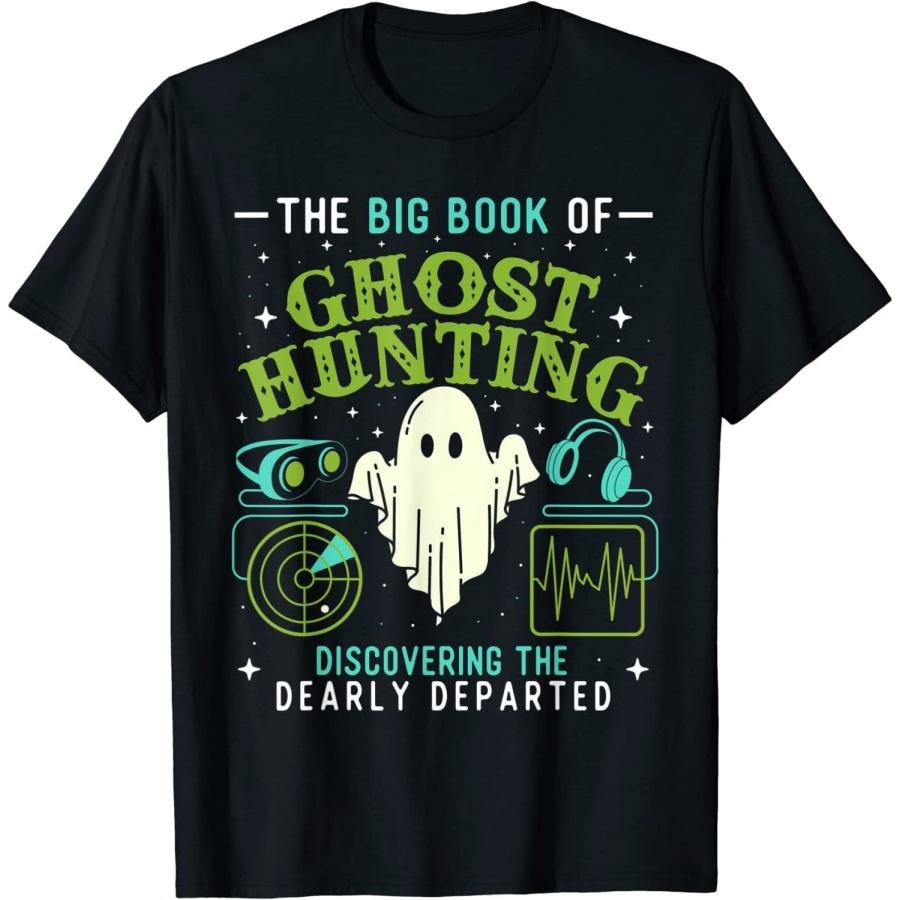 HATANSE Большая книга охотника за привидениями - Футболка паранормального следователя S