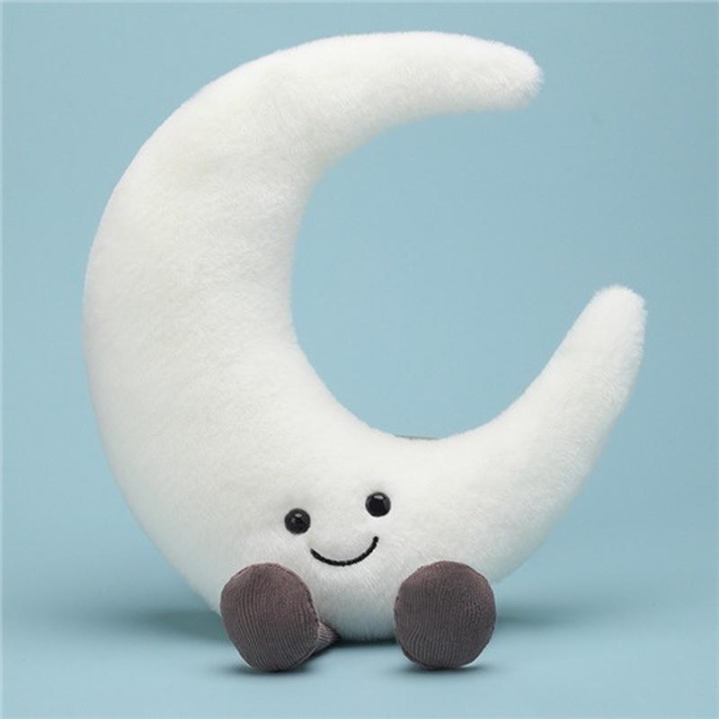 Fun Fruit Doll Series Cute Apple Pear Bull Horn Bun Sun Soft Plush Toy Comfort Cloth Doll Room Decoration Desktop Ornaments Gift