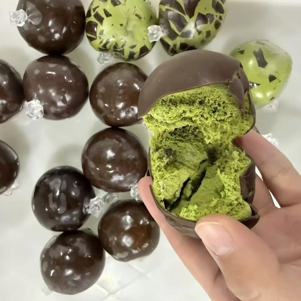 Crispy Sound Chocolate Squish Ball Simulation Chocolate Cracking Ball Crispy Ball Toy Sensory Play