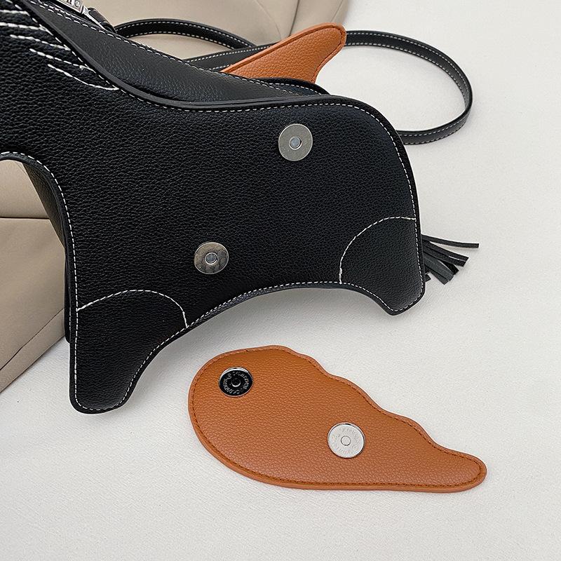 Animal-themed Small Niche Unique Shoulder Bag, Small Horse-shaped Bag, Small Square Bag Casually