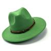 Jazz Hat Season Belt Top Hat Woolen Hat Felt Hat Versatile Trend