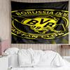 Borussia dortmund Tapestry Accessories Playroom Tapestry, for Bedroom,Livingroom, dormitory Room Wall Decor Fan Birthday Gifts