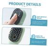 Liquid-Added Shoe Brush, Multifunctional Shoe Cleaning Brush Household Push-Type Liquid-Discharging Soft-Bristled Laundry