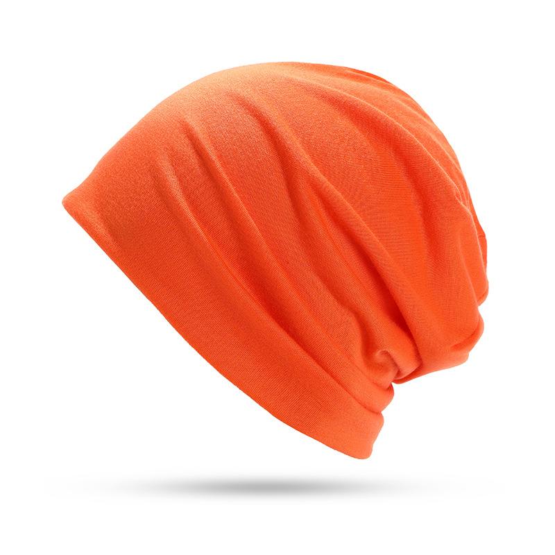Baumwolle Slouchy Beanie Hip-Hop Weich Leicht Laufmütze Erwachsene Zwergenmütze Chemomütze Für Männer Frauen Hip-Hop Schlafmütze Dehnbar