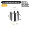 Yuzhou 304 Stainless Steel Folding Cup