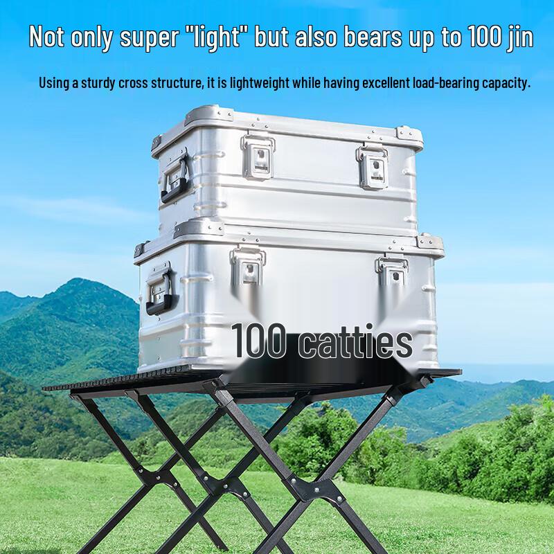 SERIES CLEAR Outdoor Folding Roll-Up Camping Table