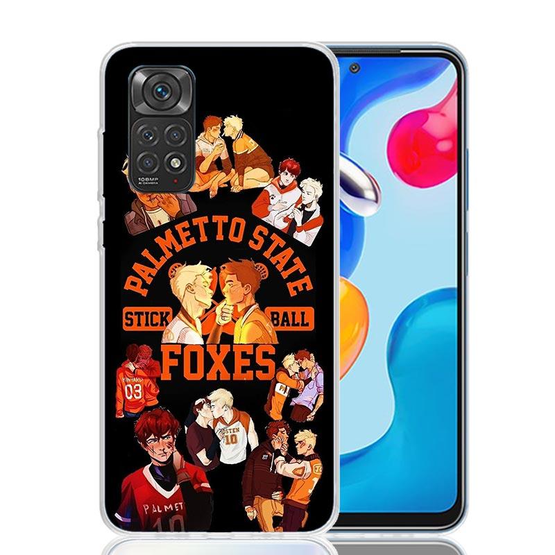 Andreil All For The Game Palmetto State Foxes Phone Case For Xiaomi Redmi Note 15 14 13 12S 12 Pro Plus 11S 11E 11 11T 10S 10 Ar