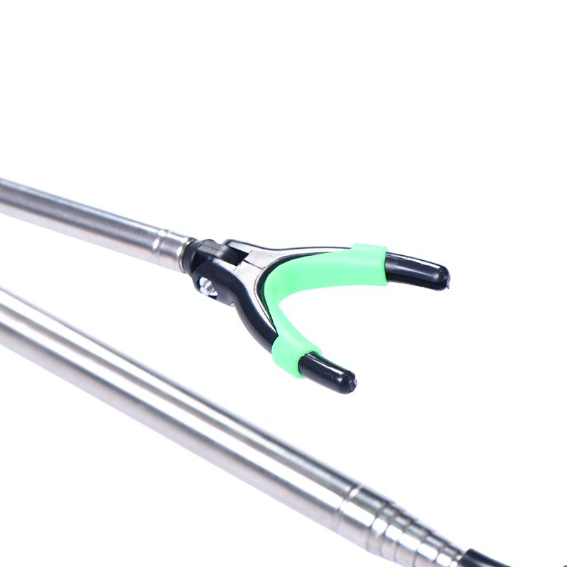 Heavy Duty V Shape Head Adjustable Stainless Steel Fishing Rod Bracket for Secure Angling