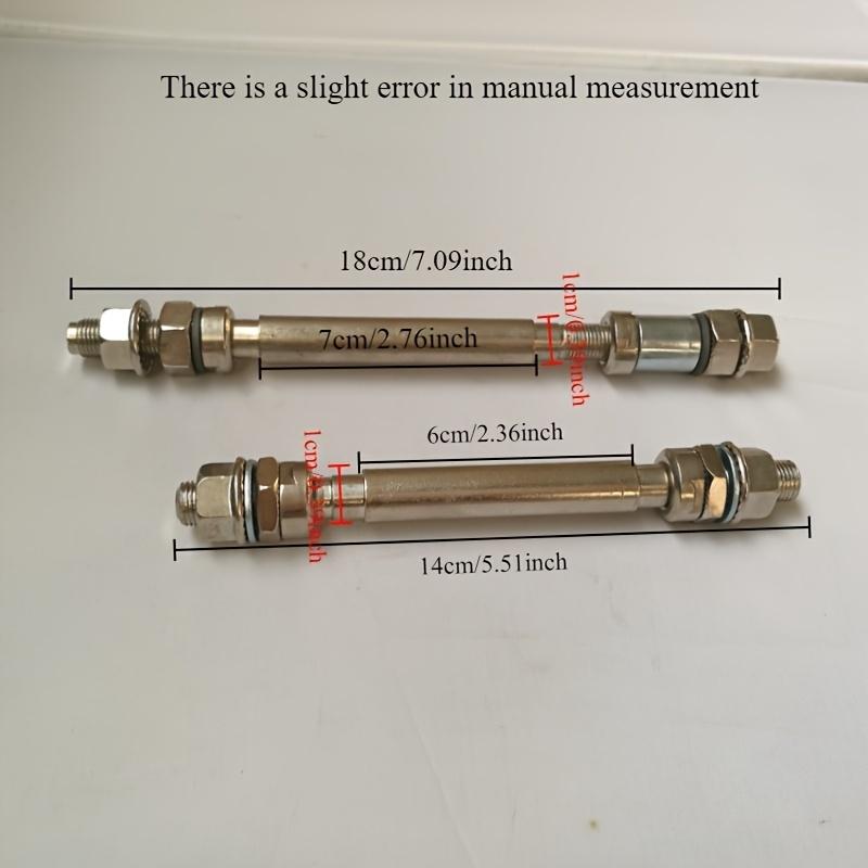 Bicycle/Mountain Bike Bearing Hubs with Solid Front and Rear Axles — Constructed from Stainless Steel (Bicycle Accessories)