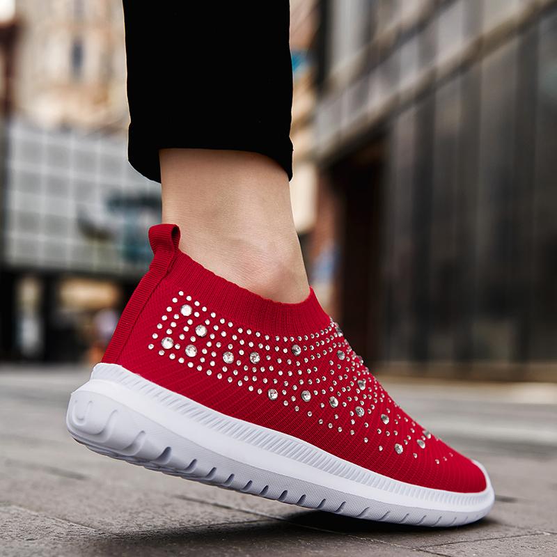 Nuevas zapatillas deportivas para mujer zapatillas de running zapatillas  transpirables zapatillas de tacón perezosos comprar a buen precio — entrega  gratuita, reseñas reales con fotos — Joom