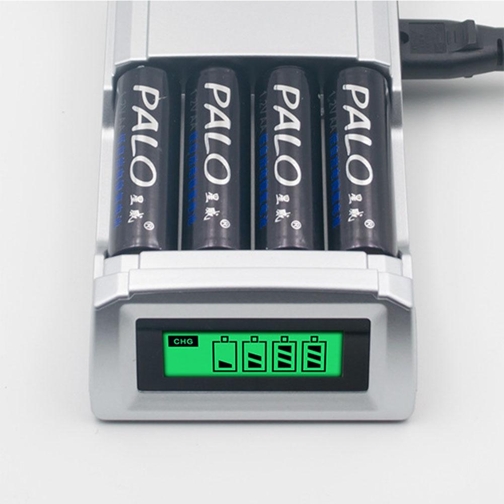 High-end Liquid Crystal Display C905 4 Slots Charger for AA / AAA Ni-MH / NI-CD Batteries