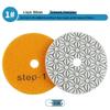 Three-Step Polishing Disc for Marble, Granite & Quartz Stone Grinding