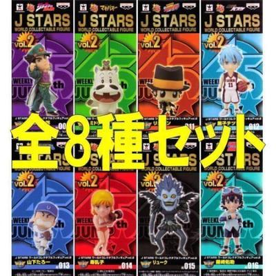 J STARS World Collectible Figures набір з 8 фігурок vol.2 [Повні фігурки]