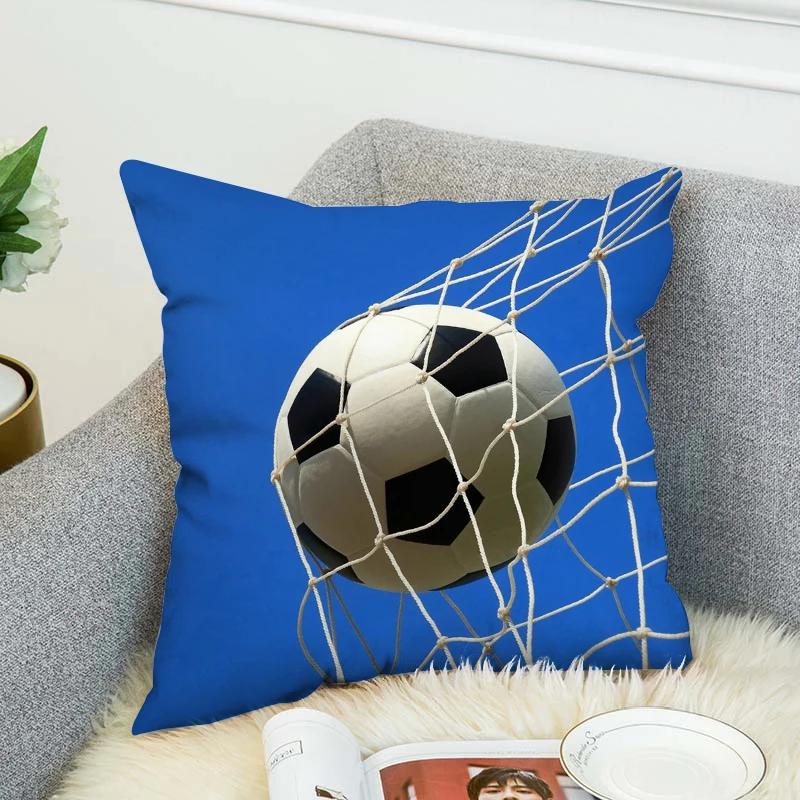 Pillow Decorative Pillowcase Home Basketball Soccer Car Sofa Cushion Cover