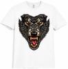 Wolf Head T Shirt Fierce Wild Animal Predator Gothic Graphic Tee Unisexs Unisexs