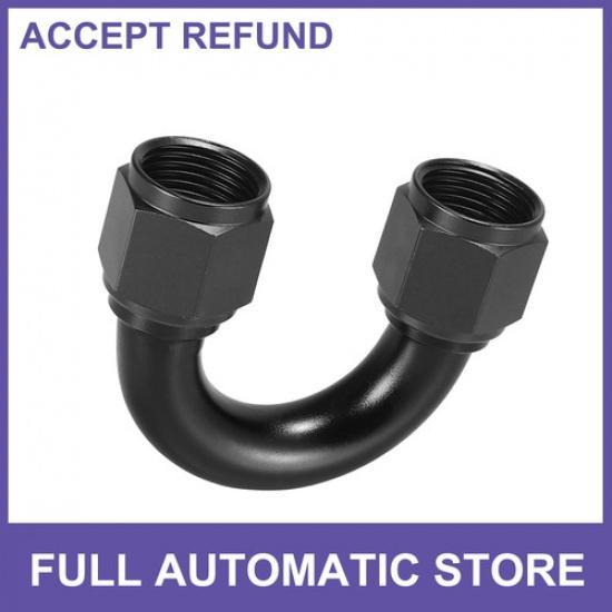 

ONE AN10 180 Degree Female Swivel Coupler Car Fuel Oil Hose Fitting Adapter