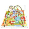 Cartoon Square Baby Fitness Frame Educational Children Play Mat Infant Crawling Blanket Rug Kids Activity Gym Toys Gift