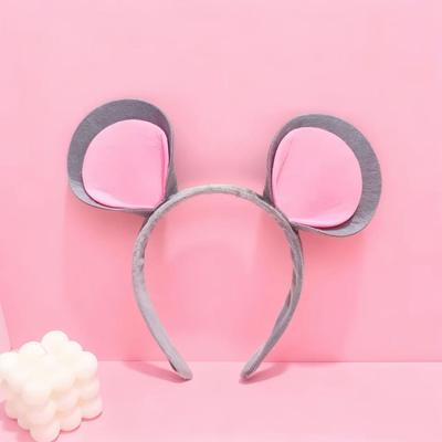 Pink Mouse & Cat Ear Headband for Kids - Halloween & Holiday Party Accessory