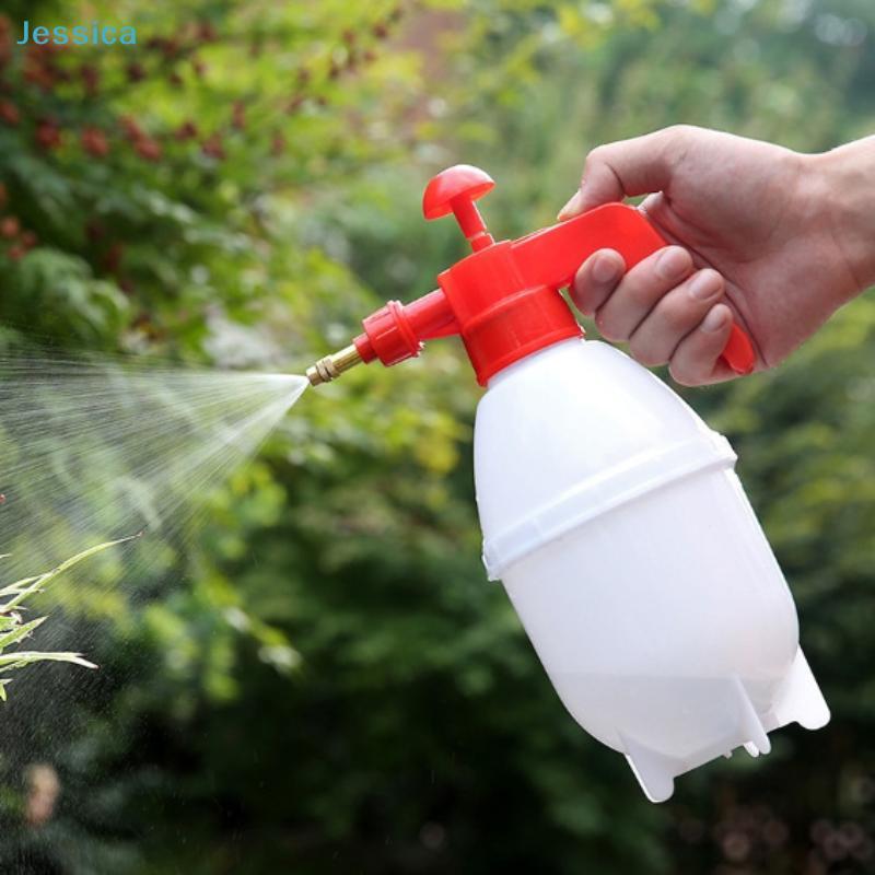 2000Ml Hand Pressure Sprayer Bottle - Adjustable Nozzle Plant Watering Can For Garden Indoor Plants Cleaning