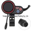 Electric Scooter Throttle Display Controller with Switch and Instrument Accessories