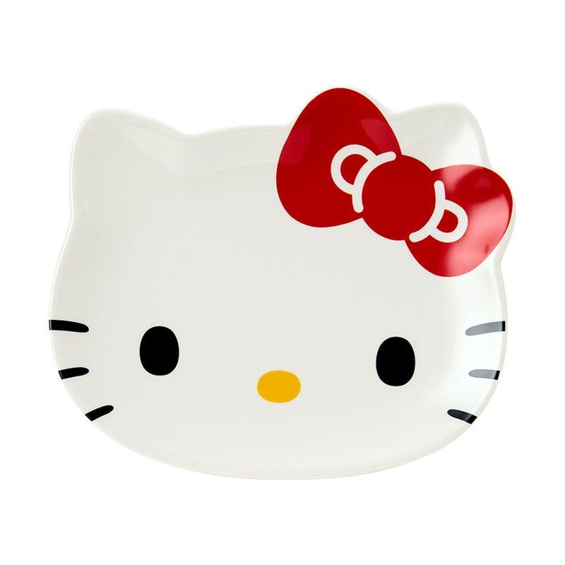 Sanrio Hello Kitty Face-Shaped Plate Japan NEW Sanrio Characters