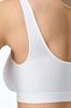 Soft Women's Bra Without Wires and with Smooth Cups In White Soft Women's Bra Without Wires and with Smooth Cups In White