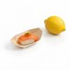100Pcs Lightweight Appetizer Platters Mini Size Mini  Trays Mini Sushi Boats  Sashimi Appetizers