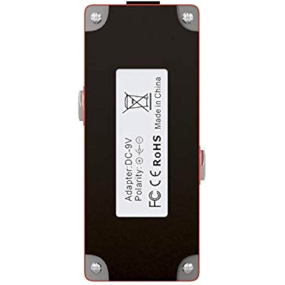 ISET Distortion Guitar Pedals Mini Single Guitar Effector for Electric Guitar Bass True Bypass (D...