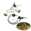Front or Rear Disc Brake Master Cylinder Hydraulic Caliper Assembly For 50cc 70cc 90cc 110cc 125cc ATV Buggy Quad Bike Parts