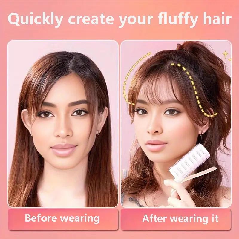 1 pince à cheveux naturelle et moelleuse, accessoire de coiffure pour cheveux paresseux, bigoudis, frange, boucles, outils de coiffure
