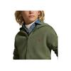 Polo Ralph Lauren Jacket FW25 Logo Fleece Hooded Full Zip Long Sleeve Kids jackets 323799360-053