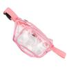 Transparent Fanny Pack PVC Water Resistance   Multipurpose Waist Bag for Travel