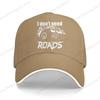 OffRoad Vehicle Graphic I dont need roads Baseball Cap personality Outdoor Running Hat Truck Driver Caps Unisex Gift