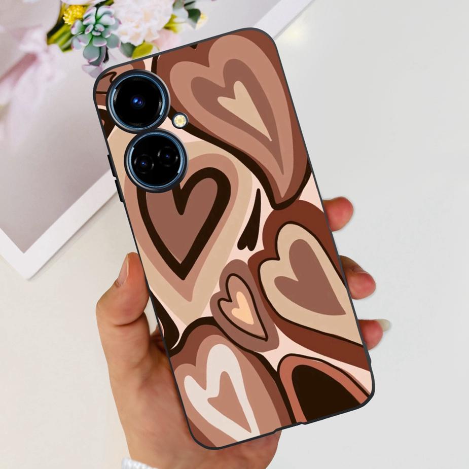 For Tecno Camon 19 Neo Case CH6i New Fashion Painted Cover Soft Silicone Phone Case For Tecno Camon 19 Pro 5G Camon19 Neo Bumper