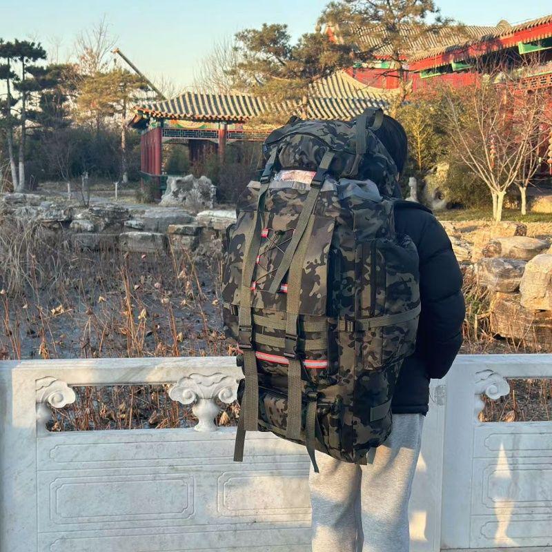 130L Εξαιρετικά Μεγάλο Αδιάβροχο Ταξιδιωτικό Σακίδιο Πλάτης για Άνδρες - Ιδανικό για Πάπλες, Αποσκευές, Υπαίθρια Αθλήματα και Ορειβασία.