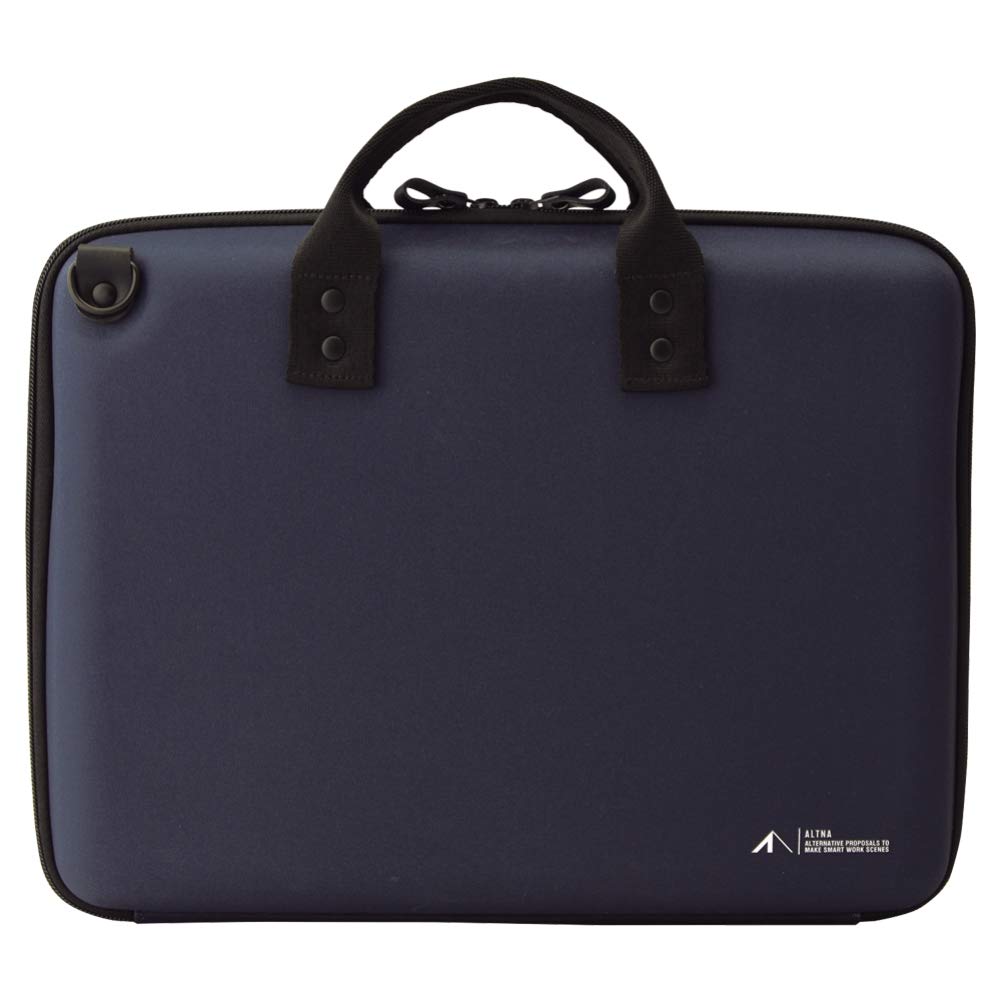 LIHIT LAB CORDURA Hard Shell Bag, Large, Navy, A7755-11