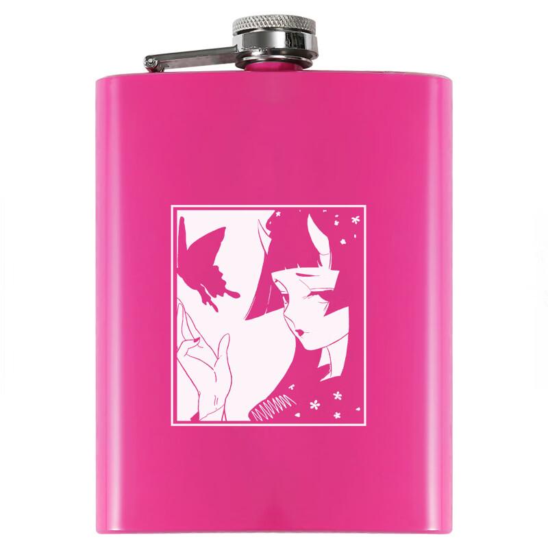 Shangqi Butterfly Wine Bottle & Flask Set